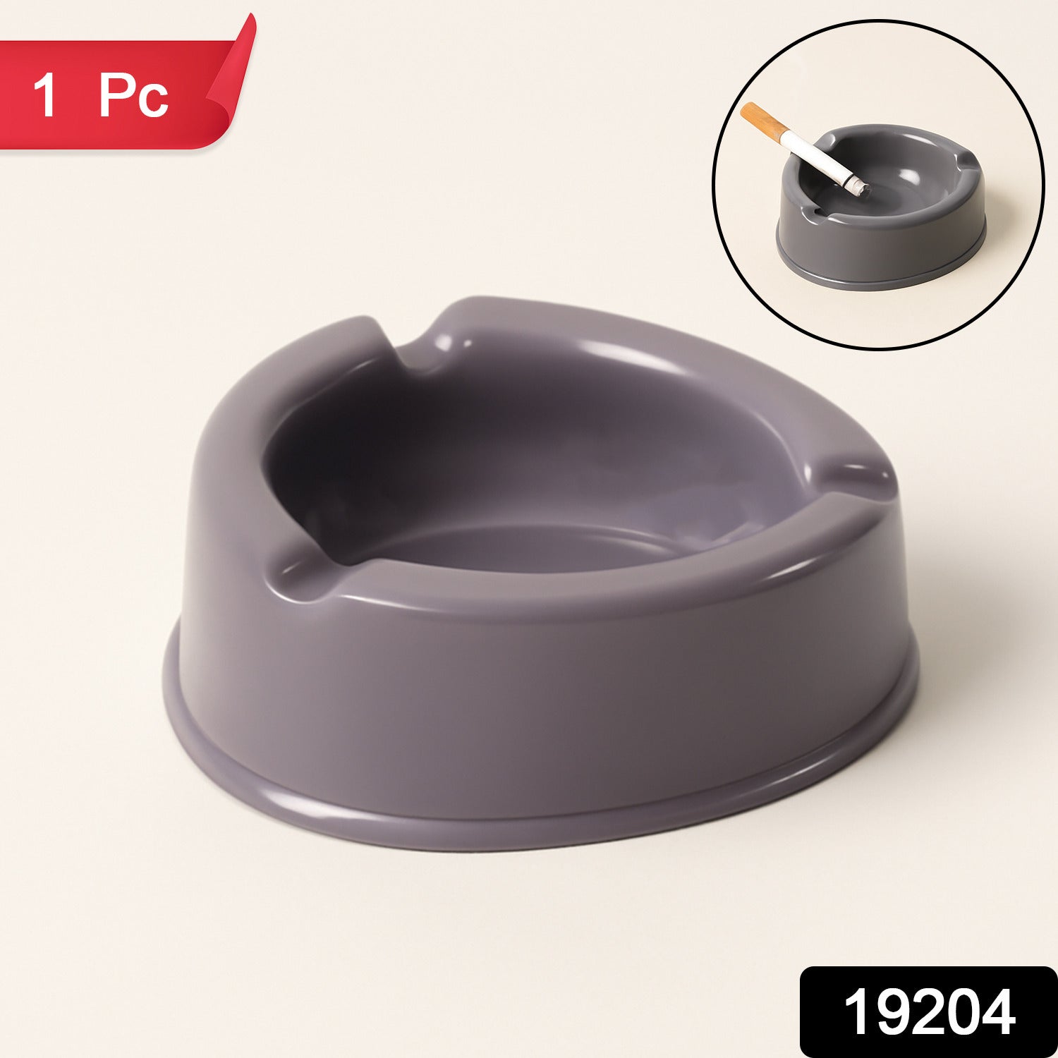 Oblivion Heavy-Duty Plastic Ashtray Oblivion Heavy-Duty Plastic Ashtray